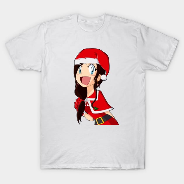 SantaChan T-Shirt by AuroraPeachy